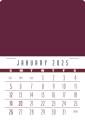 Press-N-Stick™ Header Contemporary Calendar (13-Month)