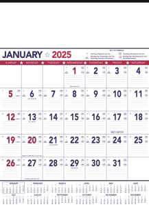 Triumph® Calendars Patriotic Contractor Memo