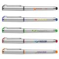 Islander Silver Gel Pen w/ Stylus - ColorJet