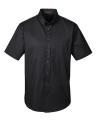 Men's Foundation 100% Cotton Short-Sleeve Twill Shirt with Teflon™