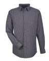CrownLux Performance® Men's Tonal Mini Check Woven Shirt