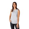 Women's KINPORT Short Sleeve Stand Collar Polo (decorated)