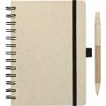 5" x 7" FSC® Mix Wheat Straw Notebook with Pen