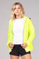 O8 Lifestyle Full Zip Packable Jacket Yellow Fluo