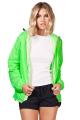 O8 Lifestyle Full Zip Packable Jacket Green Fluo