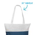 Poly Pro Two-Tone Zippered Tote